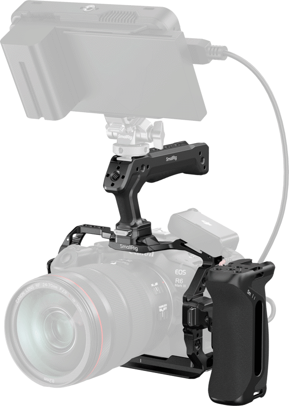 SmallRig 5958 HawkLock Quick Release Cage Kit for Canon EOS R6 MK III / R6 MK II (Advanced Edition) - 5