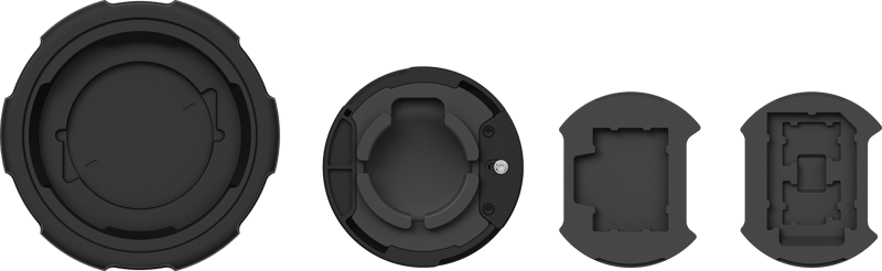 PolarPro Defender Pro Medium 70-80mm lens diameters Black