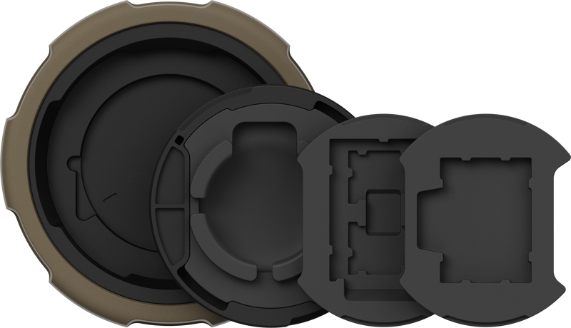 PolarPro Defender Pro Medium 70-80mm lens diameters Desert