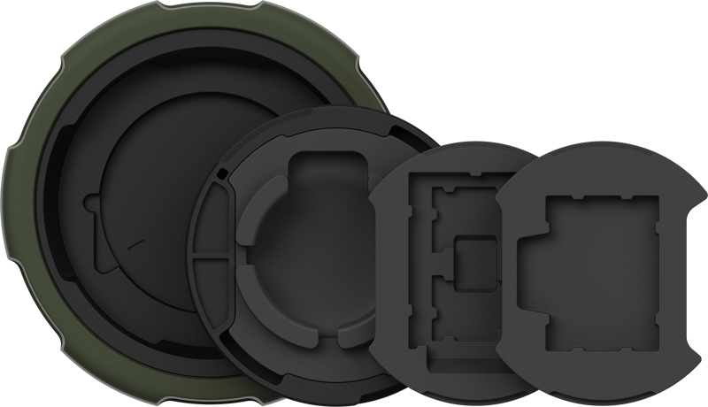 PolarPro Defender Pro Medium 70-80mm lens diameters Forest - 2