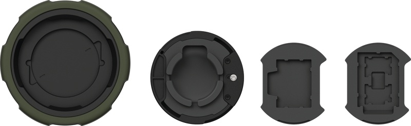 PolarPro Defender Pro Medium 70-80mm lens diameters Forest