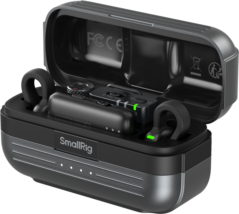 SmallRig 5715 S70 Wireless Microphone with Multi-Device Compatibility (Black) - 3