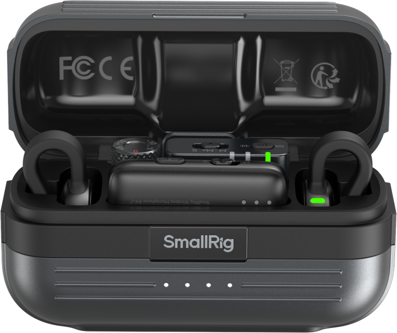 SmallRig 5715 S70 Wireless Microphone with Multi-Device Compatibility (Black) - 4