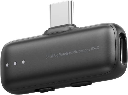 SmallRig 5715 S70 Wireless Microphone with Multi-Device Compatibility (Black) - 2