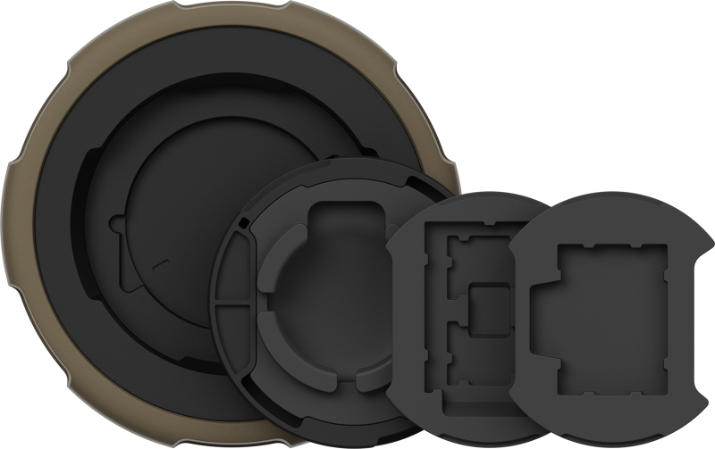 PolarPro Defender Pro Large 81-90mm lens diameters Desert