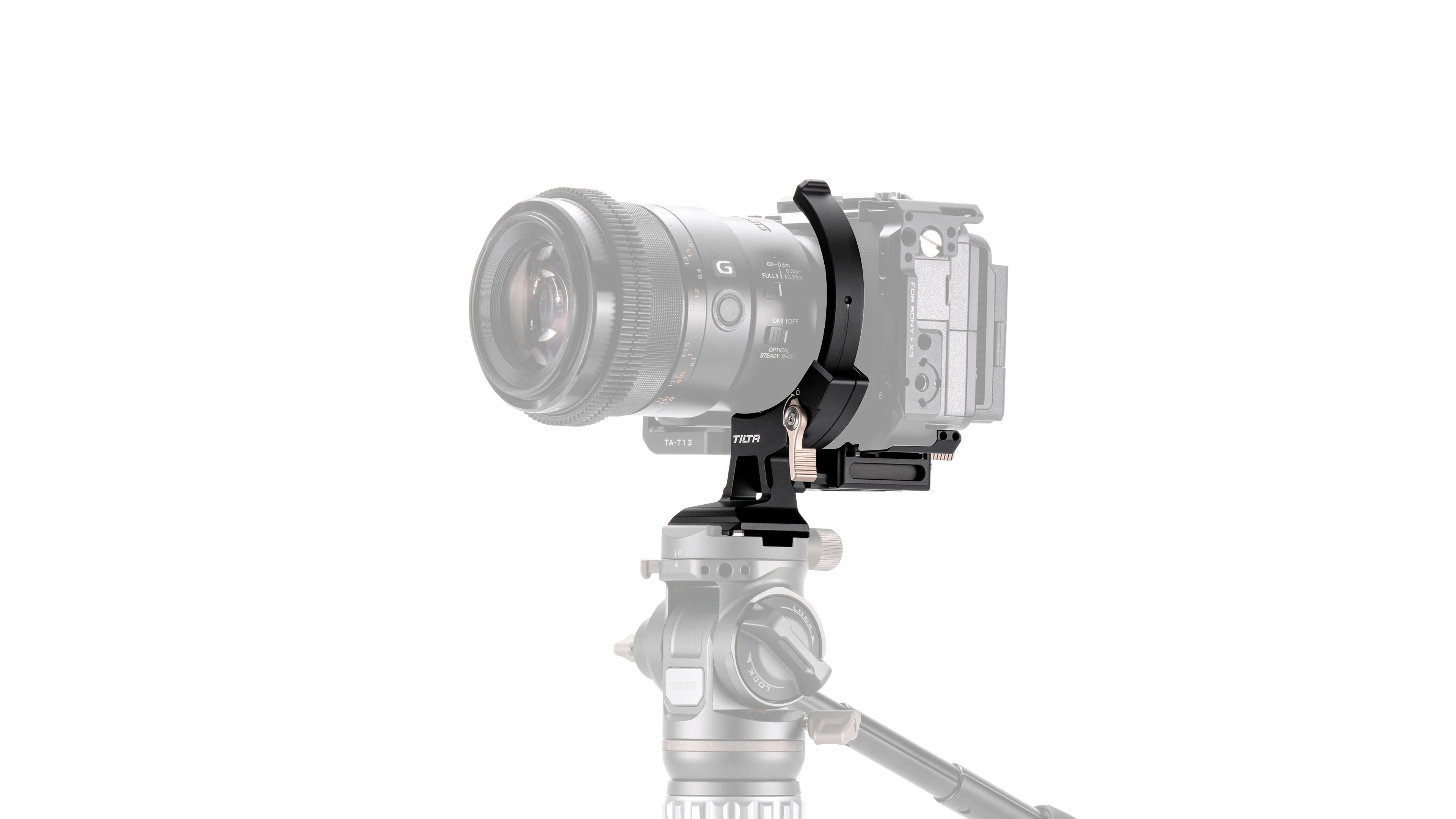 Tilta Adjustable Vertical Support Bracket for Sony - Black - 3