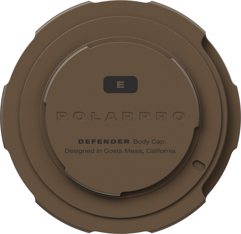 PolarPro Body Cap Sony E Mount Desert - 4