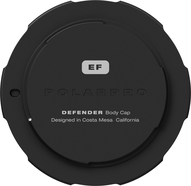PolarPro Body Cap Canon EF Mount Slate - 2