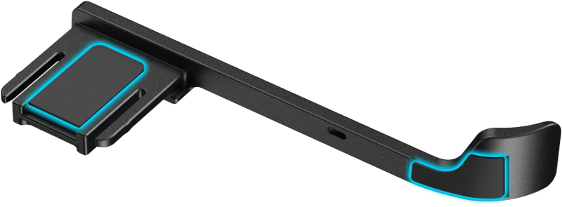 SmallRig 5688 Thumb Grip for Ricoh GR IV (Black) - 5
