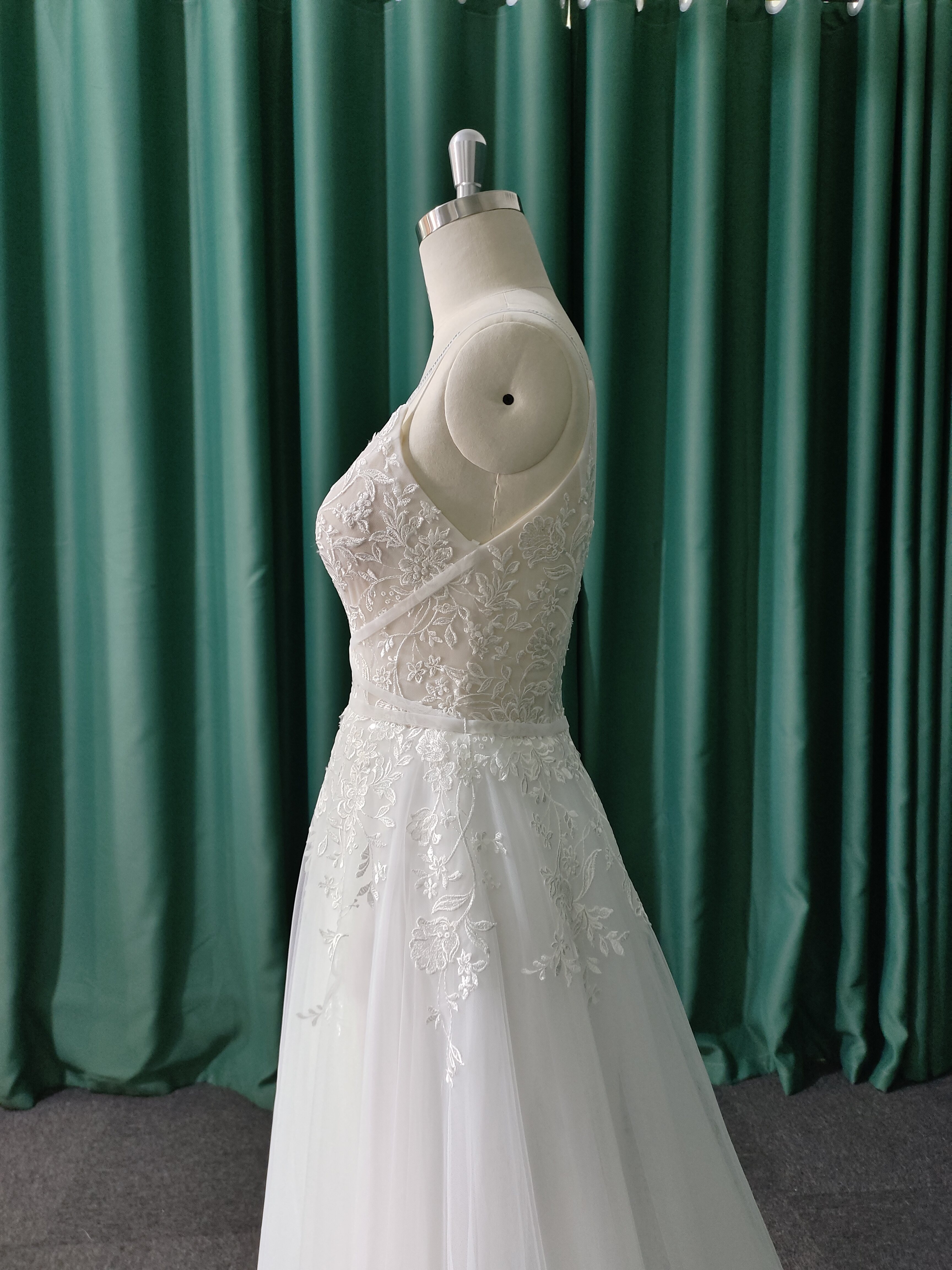 Chantilly Bridal  CT037 lagervara - 3