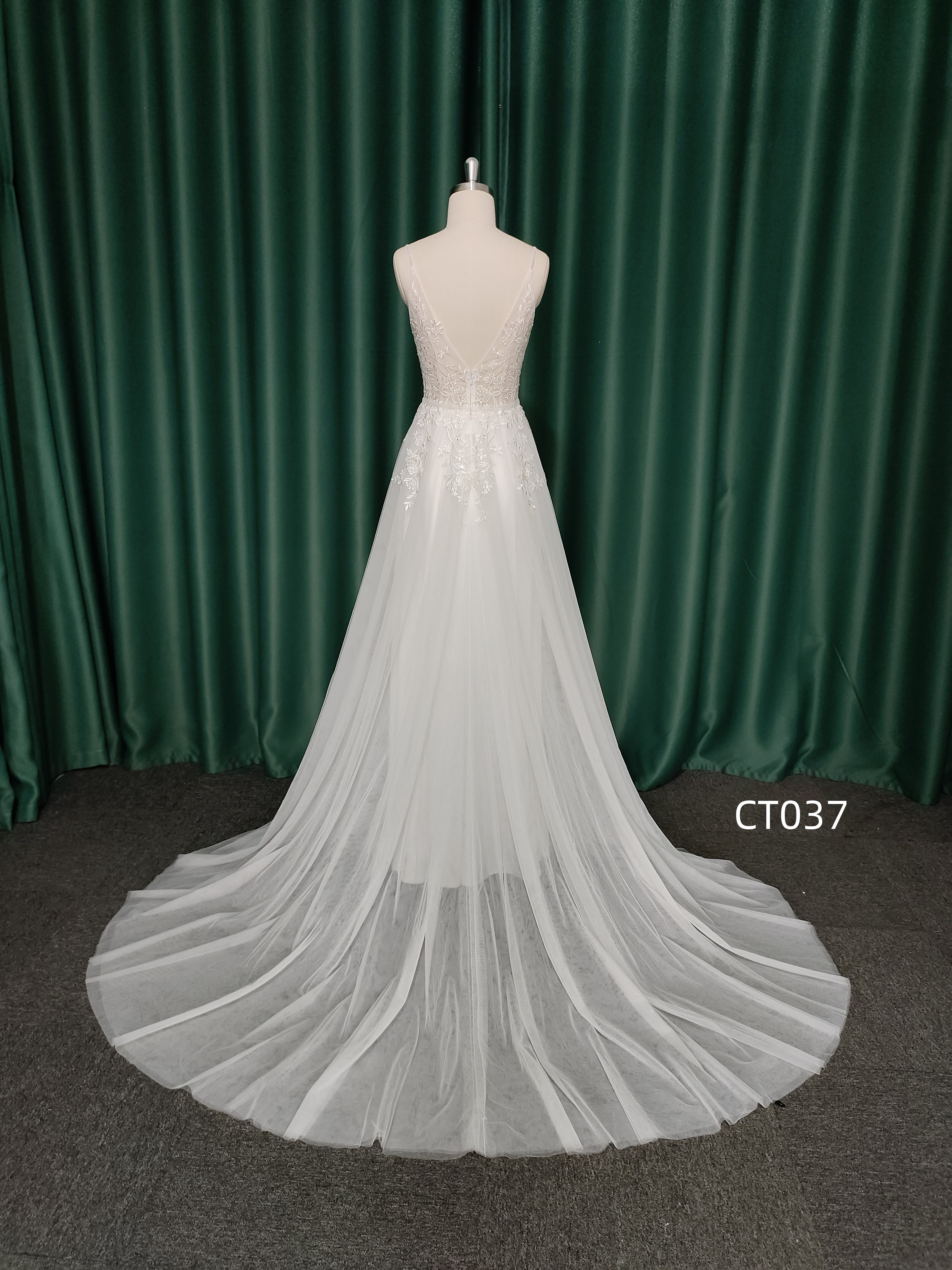 Chantilly Bridal  CT037 lagervara - 4