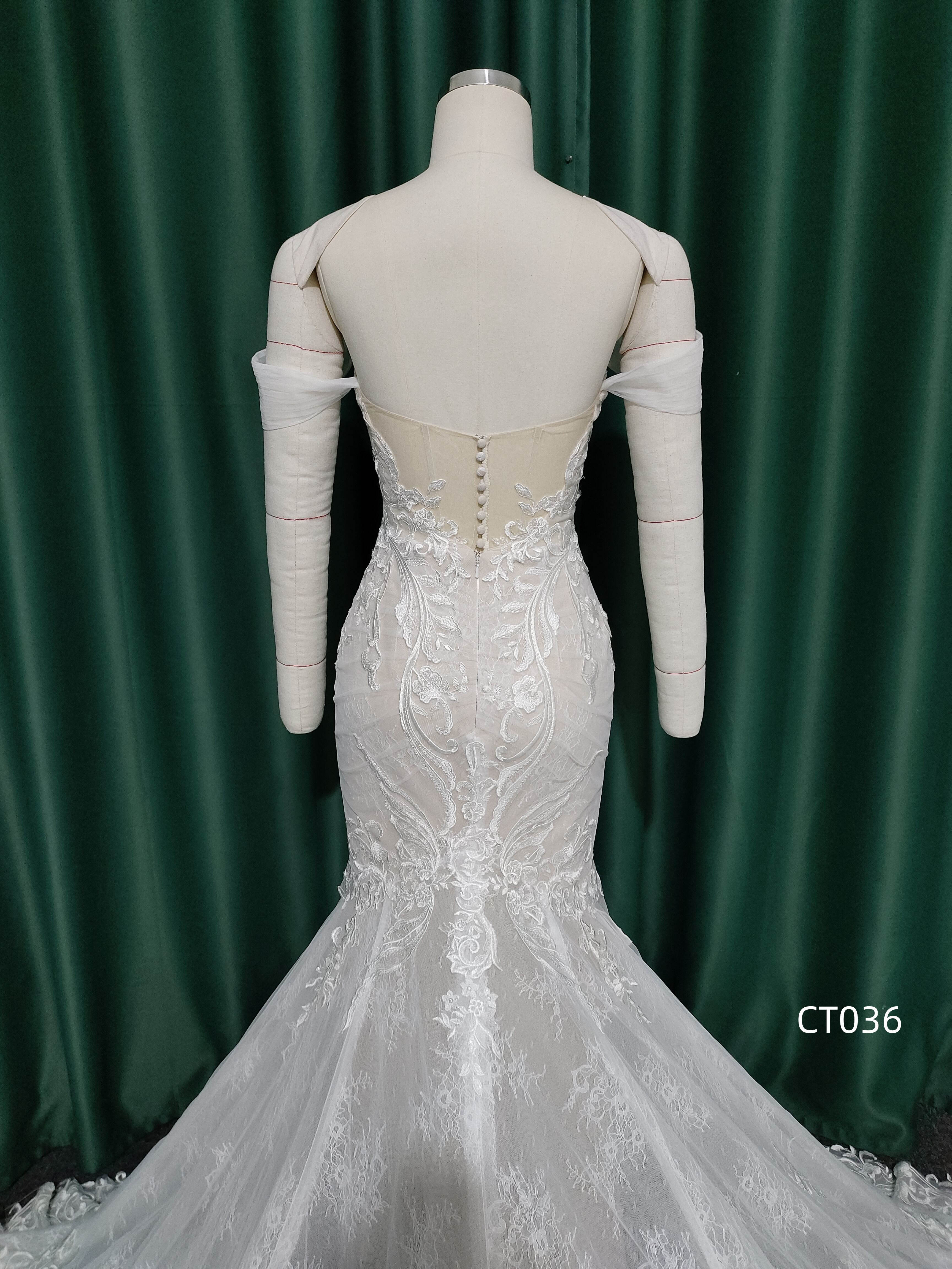 Chantilly Bridal  CT036 lagervara - 3