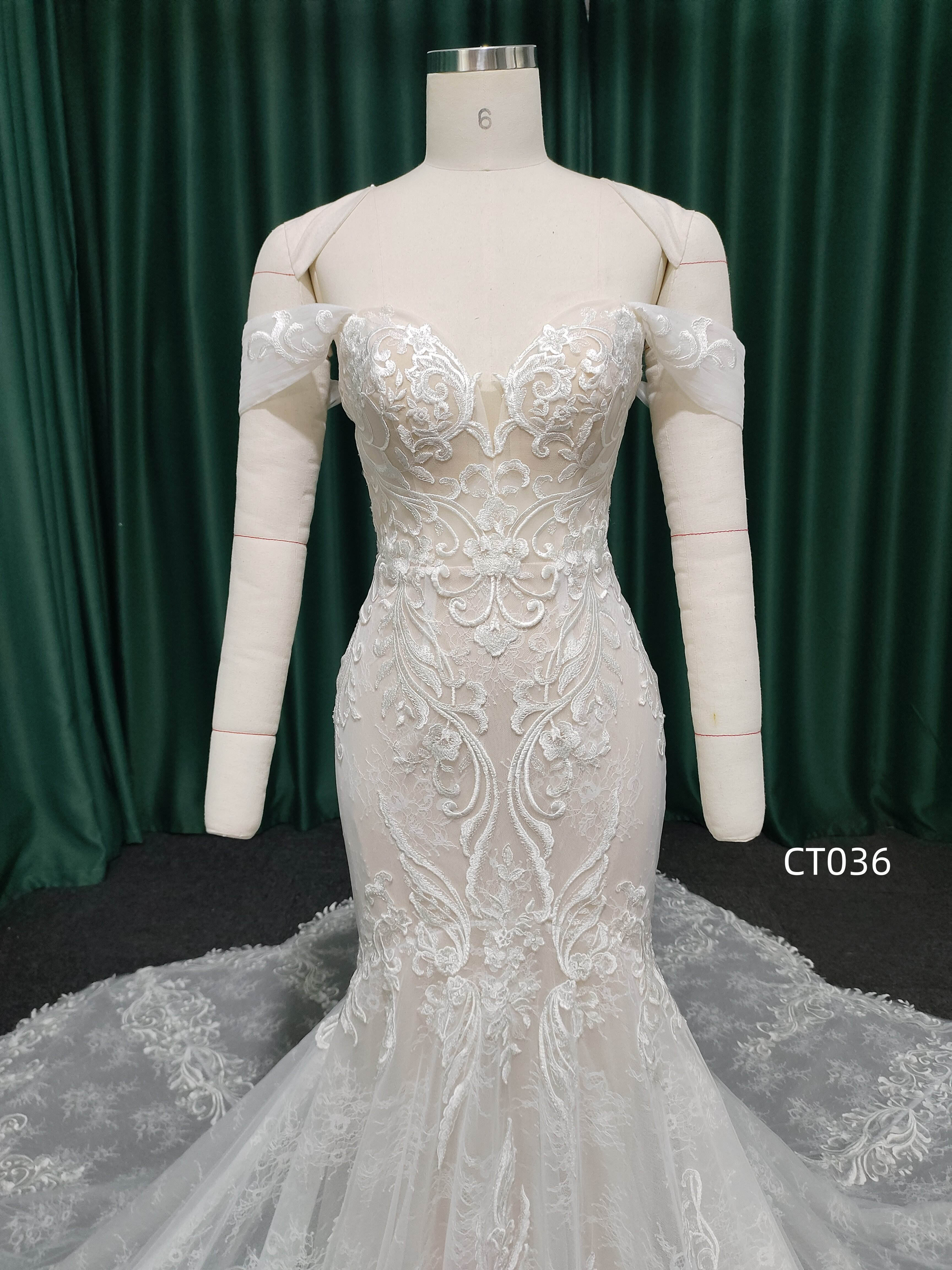 Chantilly Bridal  CT036 lagervara - 4
