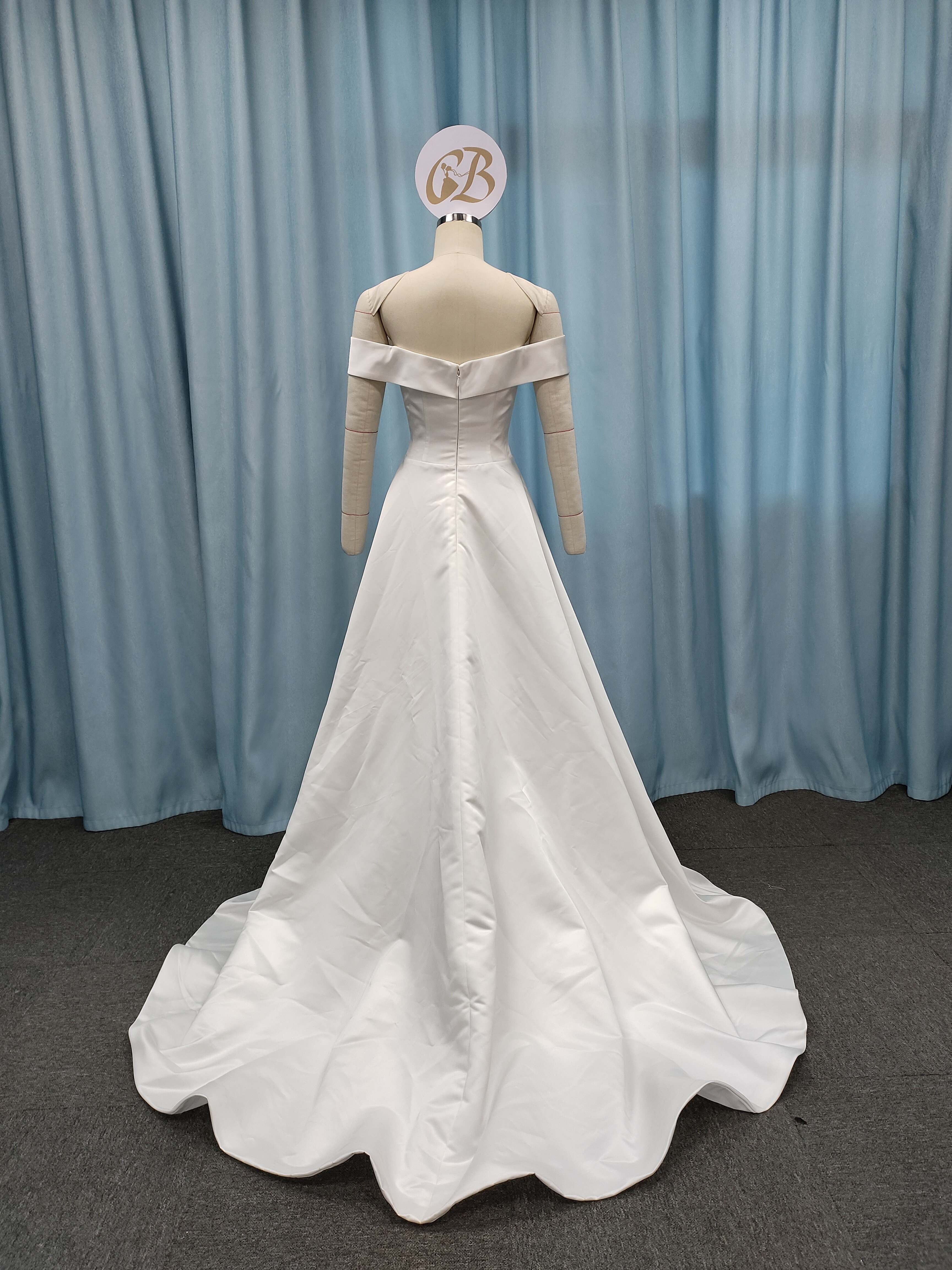 Chantilly Bridal  CT003 lagervara - 3