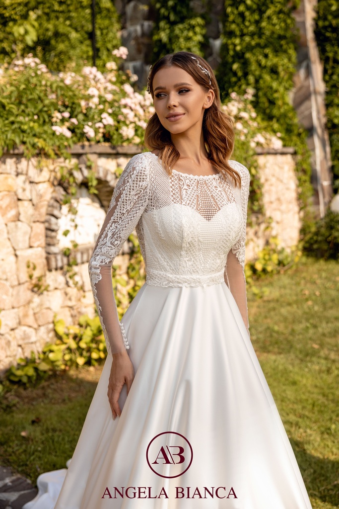 Angela Bianca beaded spetsbody 1073 - 4