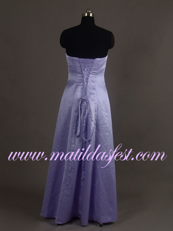 Lila tärnklänning BM896 - 3