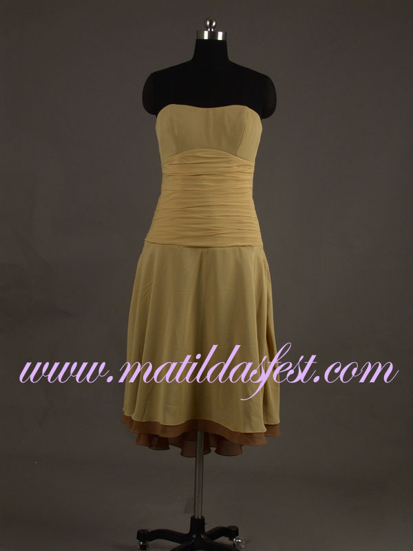 Beige tärnklänning PM897