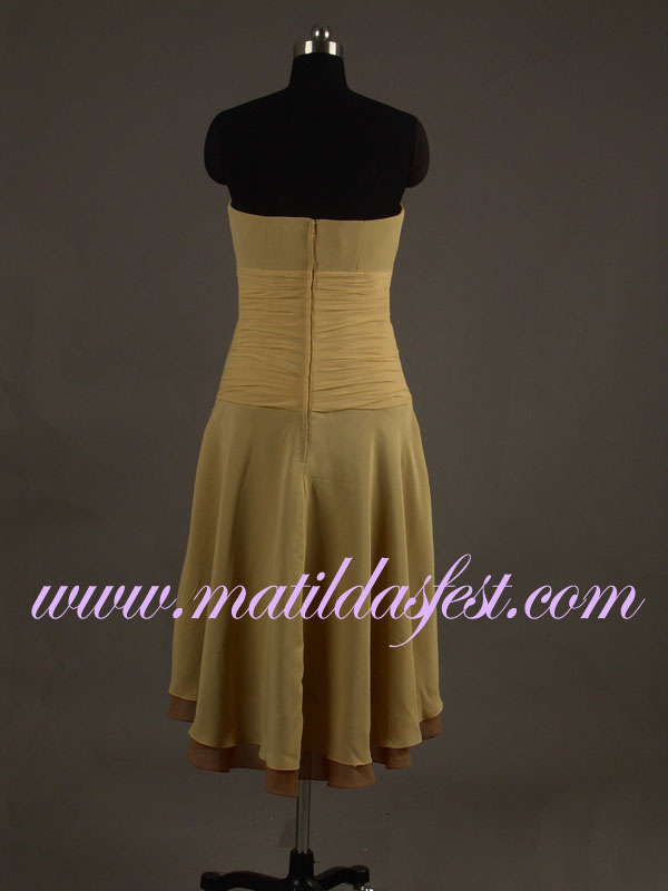 Beige tärnklänning PM897 - 3