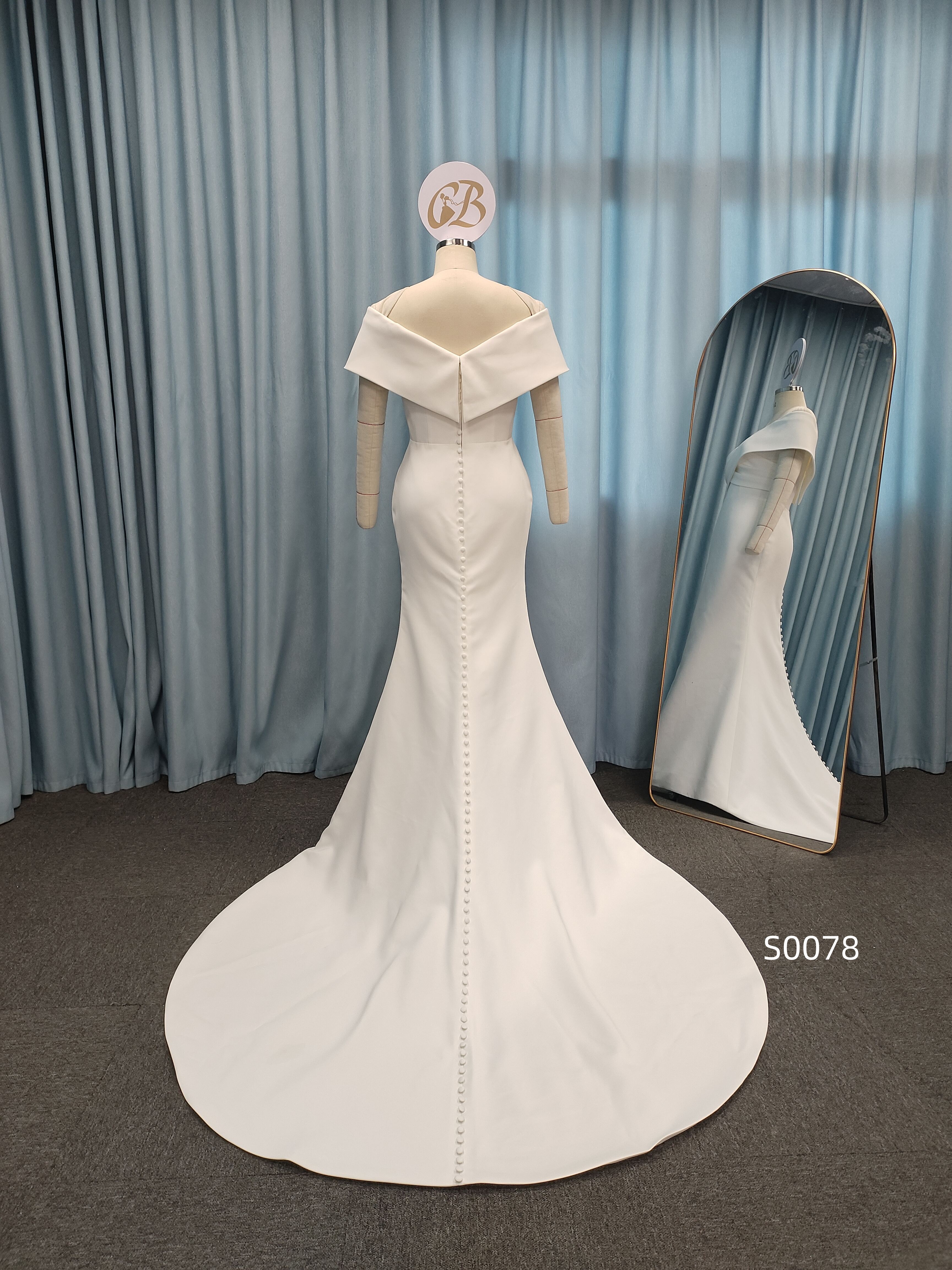 Chantilly Bridal  S0078 lagervara - 5