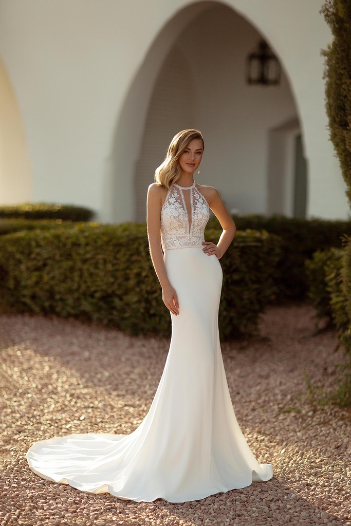 Angela Bianca fit and flare kjol 8032 - 3