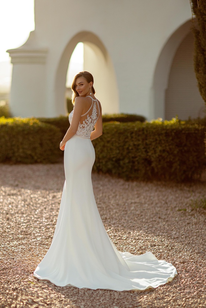 Angela Bianca fit and flare kjol 8032 - 4