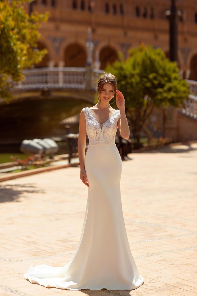 Angela Bianca fit and flare kjol 8032