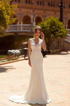 Angela Bianca fit and flare kjol 8032