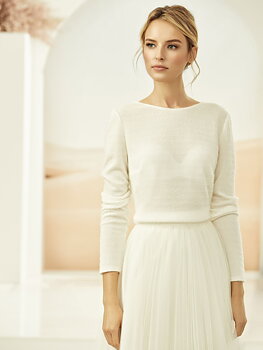Tröja med fusk cashmere E326