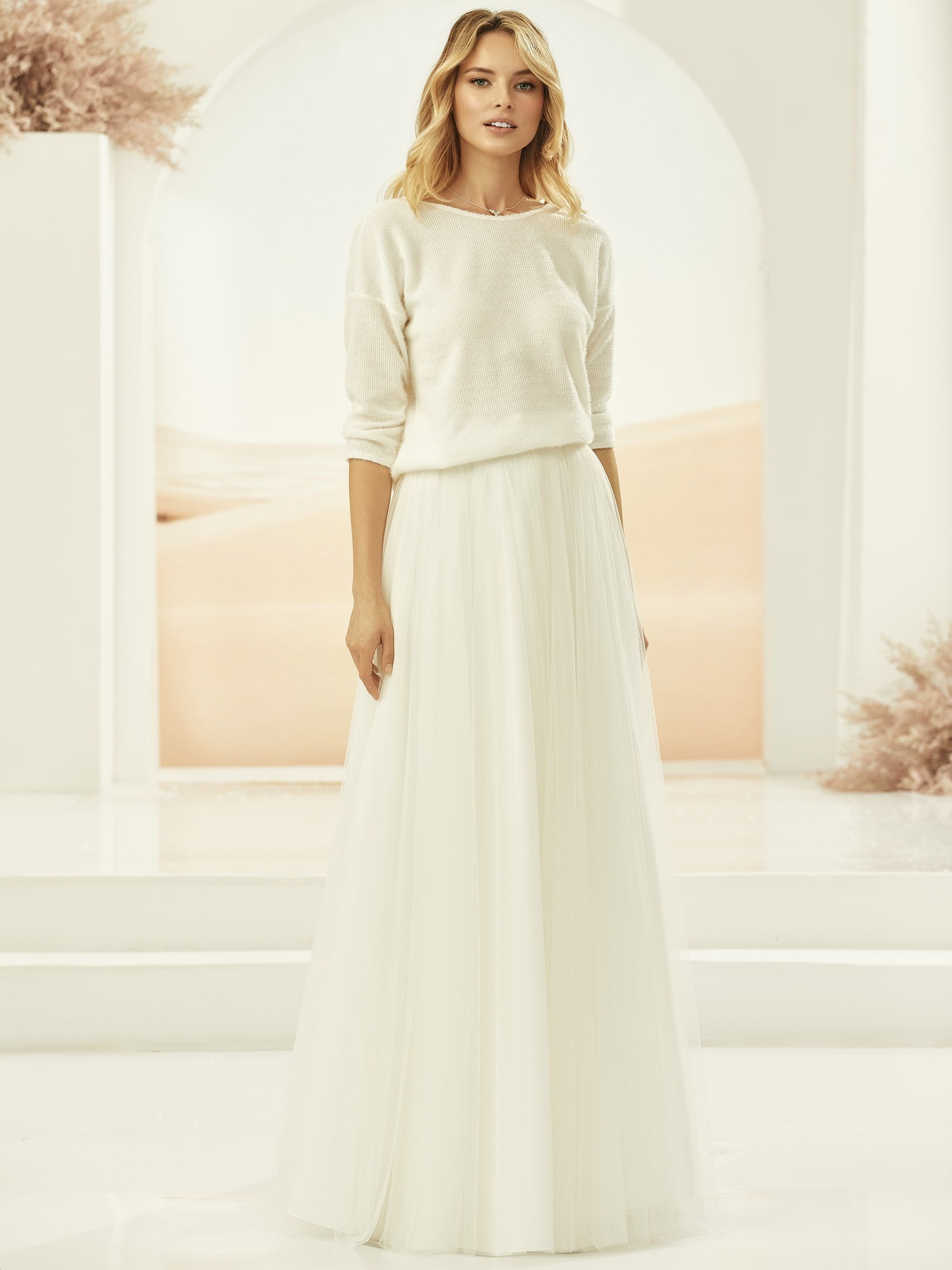 Tröja med fusk cashmere E327