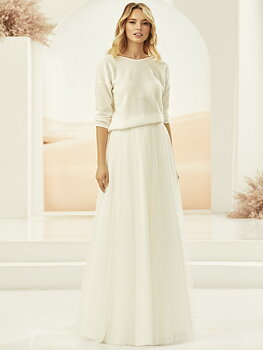 Tröja med fusk cashmere E327