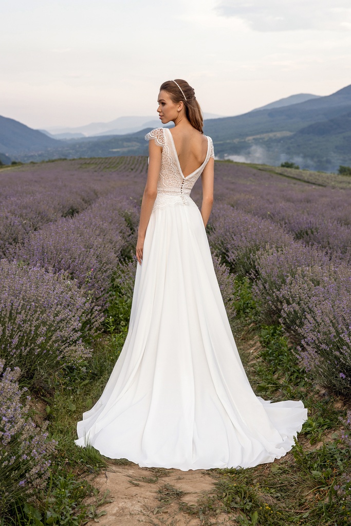 Angela Bianca chiffong kjol 8011 - 8
