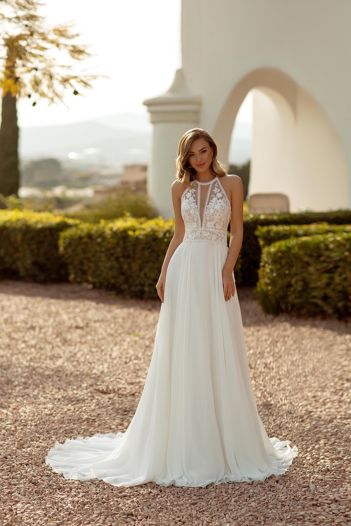 Angela Bianca chiffong kjol 8011 - 6