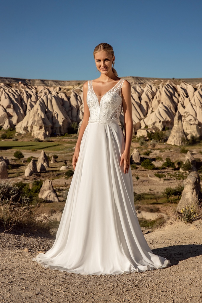 Angela Bianca chiffong kjol 8011 - 4