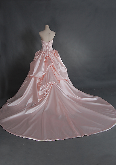 Ljus rosa aftonklänning AF3220 - 2