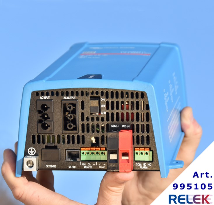 Nödströmsanläggning, Batteribackup, Ren Sinus, Kombi, 500W, 12VDC/230VAC