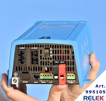 Nödströmsanläggning, Batteribackup, Ren Sinus, Kombi, 500W, 12VDC/230VAC