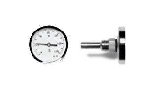 Instickstermometer med bakåtriktat dykrör