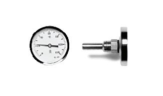 Instickstermometer med bakåtriktat dykrör