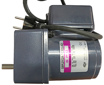 Asynkronmotor, 25W, 6rpm