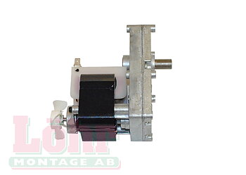 EcoTec / Thermia Motor kort axel, inkl. propellerfläkt.