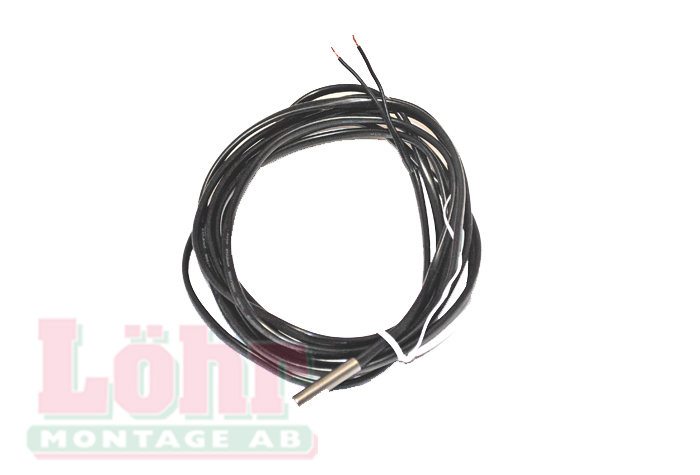 EcoTec Tempgivare till 3006 skåp inkl. 3m kabel
