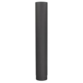 Rökrör svart,  längd 1000 mm, diameter 150 mm
