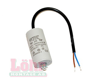 Kondensator 4µF med kabel