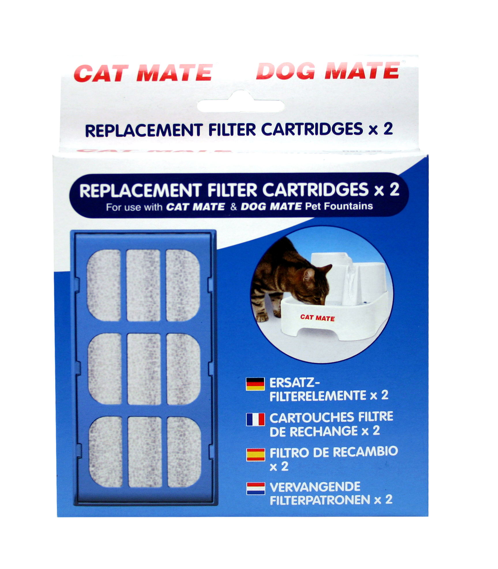 Filter Vattenautomat CatMate 2p