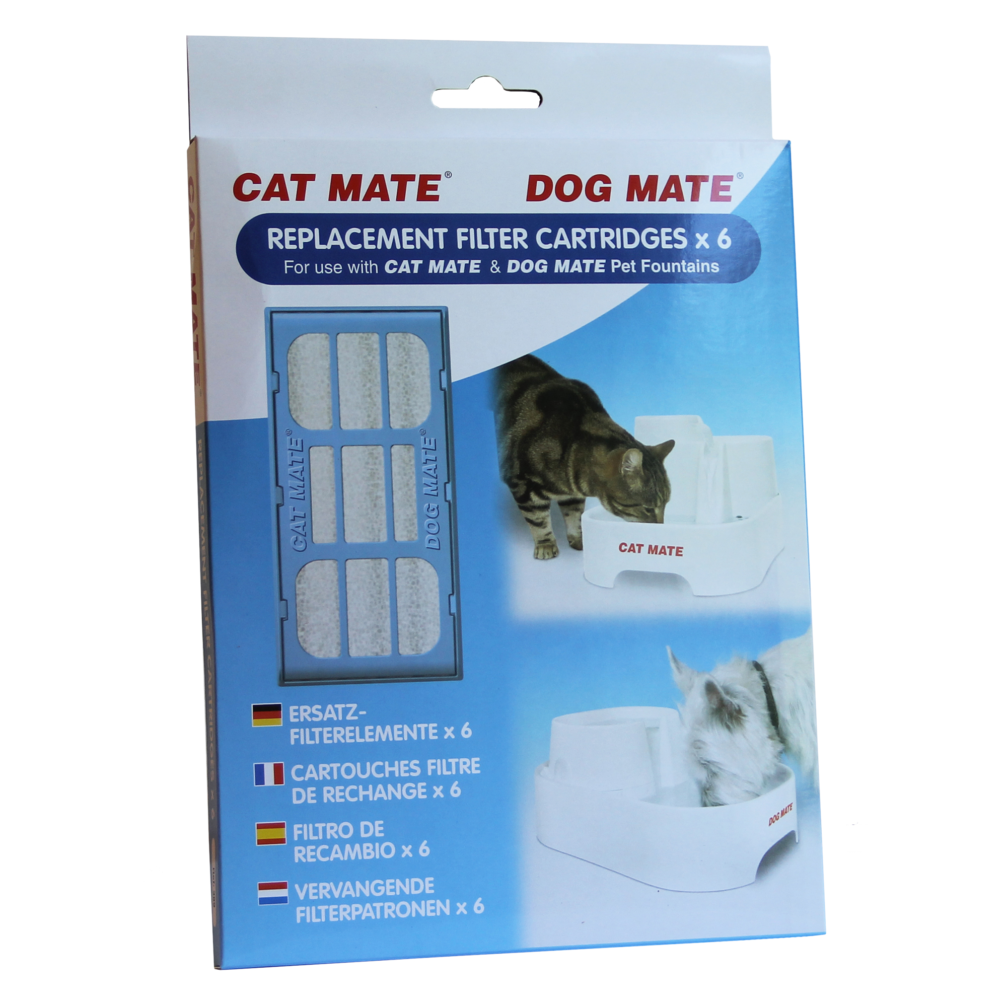 Filter Vattenautomat CatMate 6p