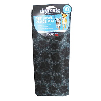 Underlägg Paw Dots Black Drymate