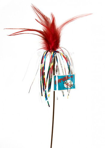 Kattleksak Long Sparkling Kitty Duster Go Cat