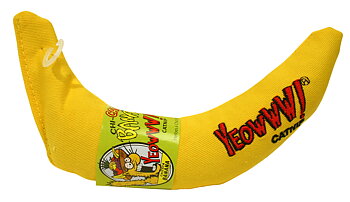 Kattleksak Catnip Banan Yeowww