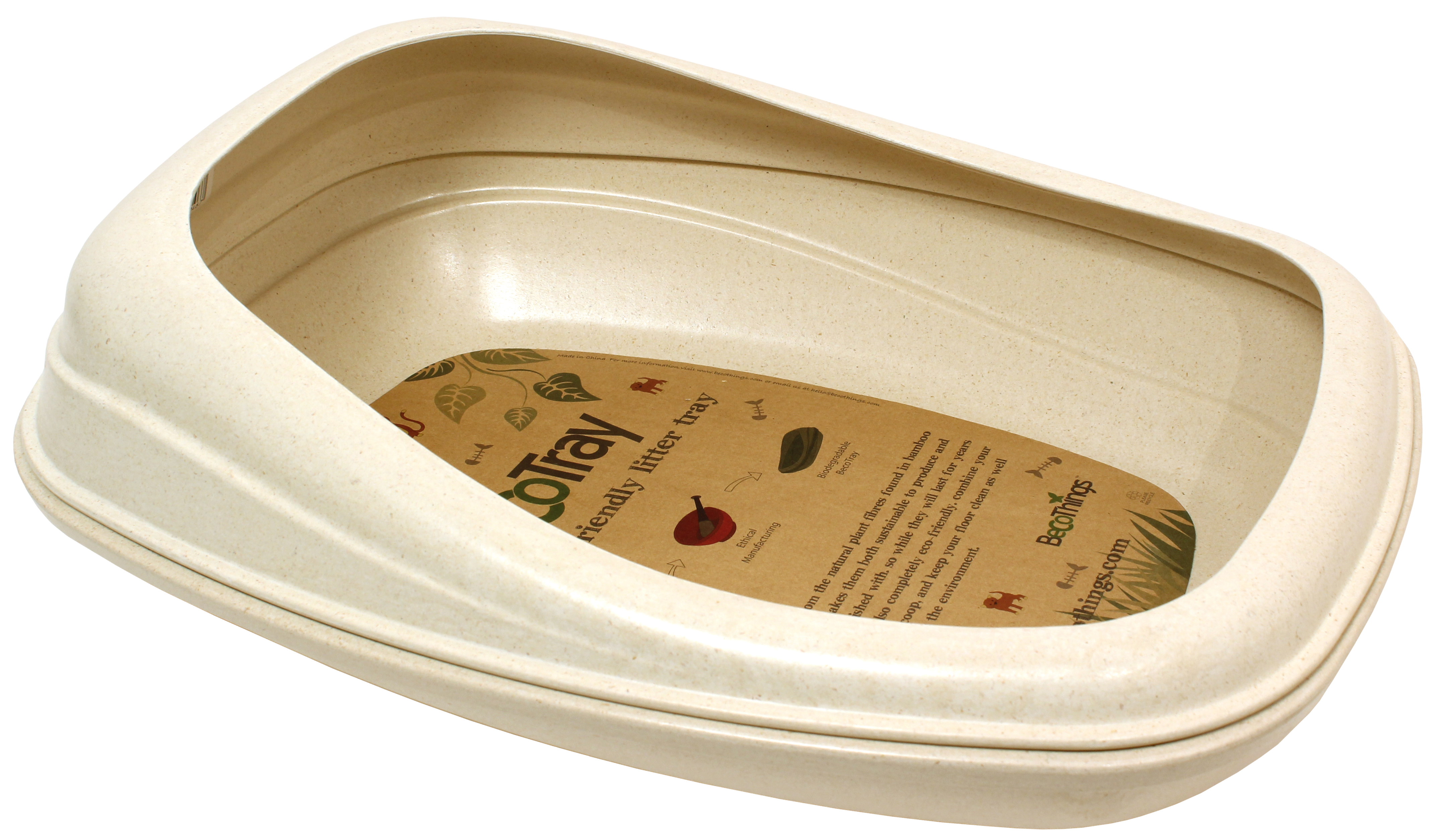 Toalåda Becotray Beige/Beige