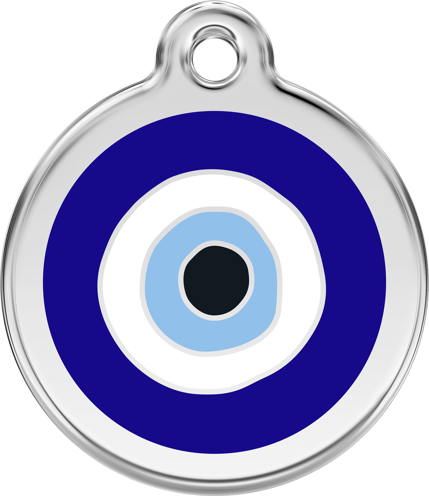 ID-bricka Evil Eye inkl. gravyr från Red Dingo